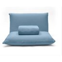 Ver imagem 2 de Jogo de Cama Buettner King Malha Basic Liso 3 Peças Jeans