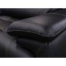 Sofá Retrátil e Reclinável de Couro Filipinas - 2,60M - Preto - 7