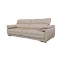 Ver imagem 1 de Sofá Retrátil e Reclinável de Couro Filipinas - 2,60M - Manteiga