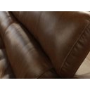 Ver imagem 6 de Sofá Retrátil e Reclinável de Couro Filipinas - 2,60M - Marrom Bicolor