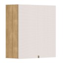 Ver imagem 1 de Armário de Cozinha Aéreo 80cm 2 Portas Minsk K02 Freijó/soft - Mpozenato