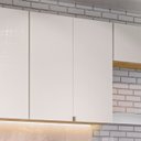 Ver imagem 2 de Armário de Cozinha Aéreo 80cm 2 Portas Minsk K02 Freijó/soft - Mpozenato
