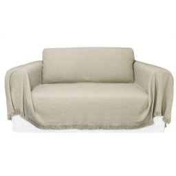 Colcha Casal In design com franja - Bege- Buddemeyer - 3