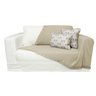 Colcha Casal In design com franja - Bege- Buddemeyer - 1