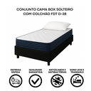 Ver imagem 5 de Base Cama Box Solteiro Preto com Colchão D28