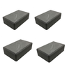 4 Bloco EVA 23x15x7,5 Tijolo Yoga Alongamento Muscular Pilates Fitness - 1