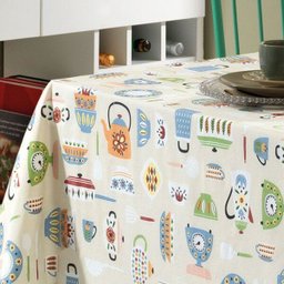 Toalha de Mesa Dohler Redonda 4 Lugares Dohler Clean Edilene - 2