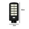 Luminaria Solar 500w Led Refletor Holofote Sensor Presença Movimento Controle Luz Iluminaçao Publica - 6