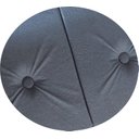 Ver imagem 3 de Painel de Cama Solteiro 0,90cm Botão - Cores - Compra Moveis em Casa: Cinza