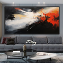 Ver imagem 1 de Quadro Abstrato Tinta Textura -- Br Artes