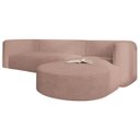 Ver imagem 6 de Sofá Modular Celinne Luxuoso Sala de Estar Decoração Luxo 265cm Linho