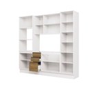 Ver imagem 3 de Cozinha Compacta Celeste Kappesberg 100% Mdf Branco/nogueira 240cm