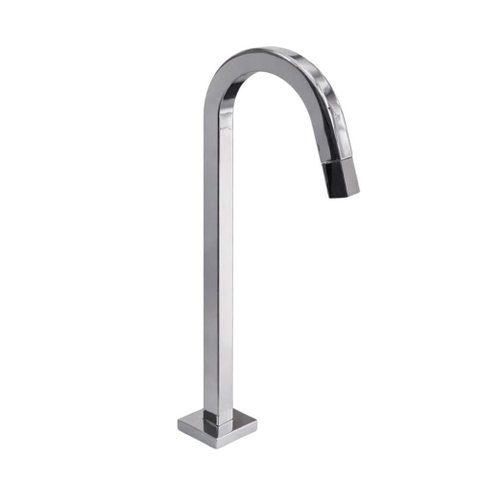 Torneira de Mesa P/ Lavatorio Bica Alta Tube Cromada