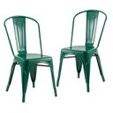 Ver imagem 7 de Kit 2 Cadeiras Iron Tolix - Verde Escuro