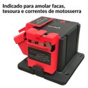 Ver imagem 6 de Afiador Amolador Multifuncional Faca Broca Motosserra Tesoura Elétrico 65W 220V Importway IWAAM65