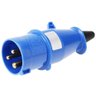 Plugue 2p+t 32a 200/250v 6h Azul - N-3276 - Steck - 1
