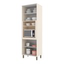 Ver imagem 2 de Torre Quente Henn Connect C70-139 1 Forno 6 Prateleiras Off White SE