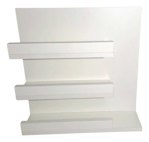 Adega Suporte Garrafeiro Suspenso Mdf Branco Decoração Vinho - 2