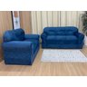 Sofá 2 e 3 Lugares Azul 410 Viena - 2