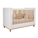 Ver imagem 2 de Berço Americano 2 em 1 100% MDF Sofá para Colchão 130x70cm Multimóveis Crper-BER003 Branco/