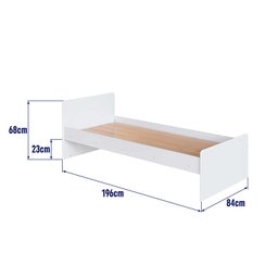 Berço Americano Multifuncional com Trocador e Cômoda Cor:branco - 5