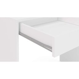 Escrivaninha 2 Gavetas Tijuca 90cm Branca Politorno - 3