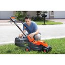 Ver imagem 2 de Cortador de Grama Elétrico Black + Decker GR1000, 1200 Watts, com Recolhedor
