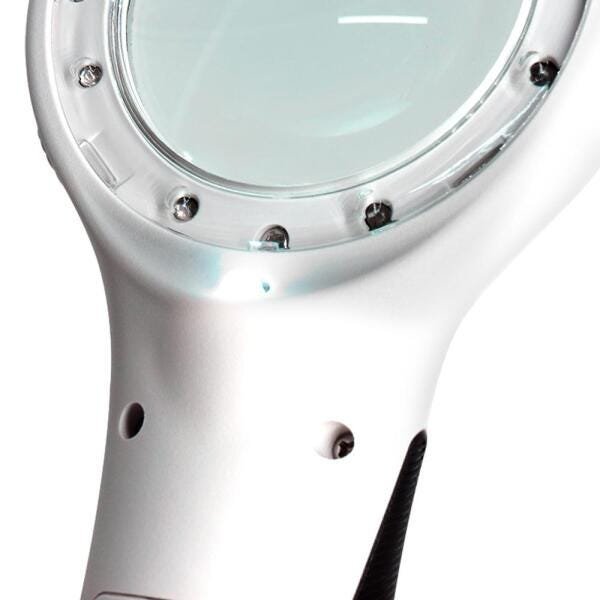 Lupa de Mão Portátil com Iluminação Uv e LED Slp193 Solver para Estética - 3