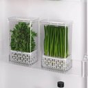 Ver imagem 3 de Kit 3 Organizadores de Geladeira Dry Coza Frutas Verduras Temperos 6 3,2 e 2,3l