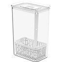 Ver imagem 5 de Kit 3 Organizadores de Geladeira Dry Coza Frutas Verduras Temperos 6 3,2 e 2,3l