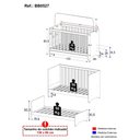 Ver imagem 4 de Berço 3 em 1 para Colchão 60x130cm Pipoca Multimóveis BB0527 - Off White/Branco