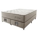 Ver imagem 5 de Cama Box King Colchão Euro + Box 193x203x71 Molas Ensacadas Cama inBox Ocean Bege