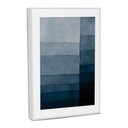 Ver imagem 1 de Quadro Decorativo Carimb Degradê Blue com Moldura Filete