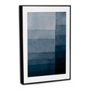 Ver imagem 4 de Quadro Decorativo Carimb Degradê Blue com Moldura Filete