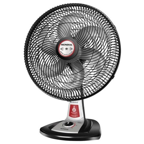 Ventilador de Mesa Mondial Turbo Tech Repelente Líquido 40cm 6 Pás 220V