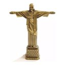 Ver imagem 1 de Miniatura Monumento Cristo Redentor - 18 Cm de Metal