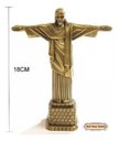 Ver imagem 2 de Miniatura Monumento Cristo Redentor - 18 Cm de Metal
