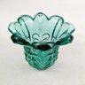 Vasinho Verde Esmeralda 8,5x9cm Vaso Vidro Flor Decoração P - 3