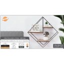 Ver imagem 3 de Nicho Aramado Triangular C/ Prateleiras Doblavel Steel 491349