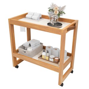 Carrinho Multiuso Aparador Barzinho Orfeu com Rodízios;