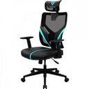Ver imagem 7 de Cadeira Ergonomica Yama1 Preta/cyan Thunderx3