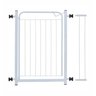 Portão de Segurança para Pet e Bebê c/ Extensor 10 cm Branco - 2