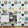 Papel Parede Elefante Quarto Menina Bebe Infantil rolo 3 mts - 4