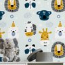 Papel Parede Elefante Quarto Menina Bebe Infantil rolo 3 mts - 2