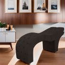 Ver imagem 2 de Maca Estofada Capitone Reclinável Julia para Estetica Facial Sombrancelha e Cílios Suede
