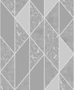 Ver imagem 1 de Papel de Parede Seven Geometrico Cinza e Prata