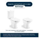 Ver imagem 7 de Tampa Sanitario Bali Incepa MDF Laqueado Branco