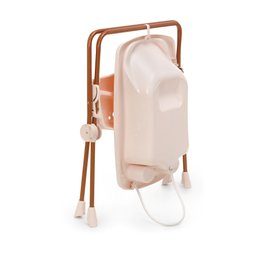 Kit Banheira de Bebê Acqua Premium com Suporte e Apoiador Rosé Galzerano - 2