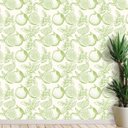 Ver imagem 3 de Papel de Parede Limão Folha Fruta Verde Cozinha Lavavel 3m