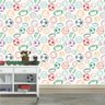 Papel de Parede Bola Futebol Basquete Esporte Menino 3m - 2